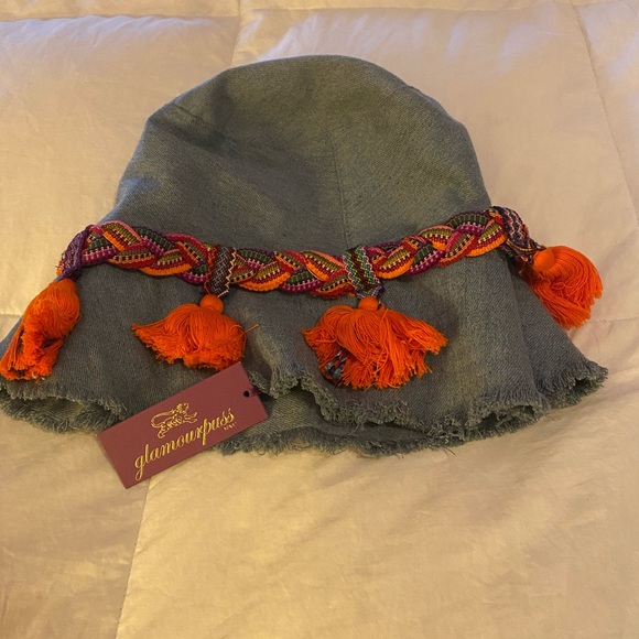 COPY - Glamourpuss denim bucket hat for rain or s… - Picture 5 of 10